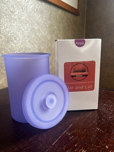 Silicone Starter Jar and Lid